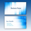 Blue Business Card Template Psd