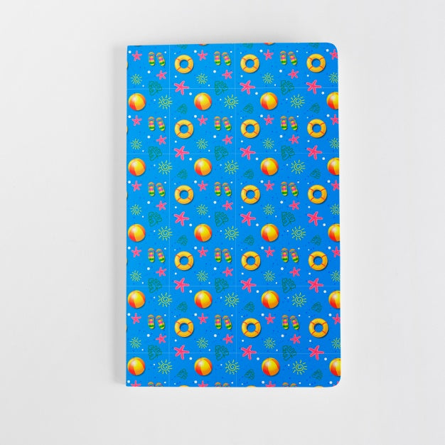 Blue Cover Mockup Psd