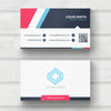 Blue, Red, And White Business Card Psd