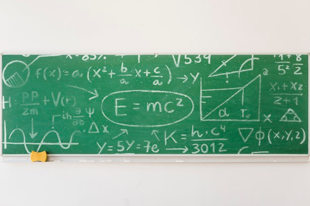 Board Filled Math Formulas Mock-Up Psd