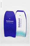 Bodyboard Mockup, Front And Back View Psd