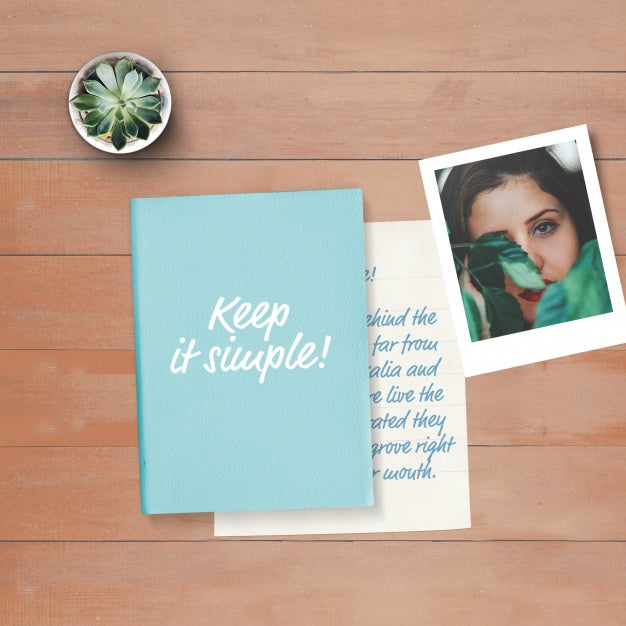 Book An Photo Mock Up Design Psd