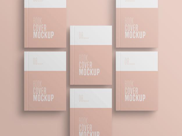 Book Cover Multiple Mockup Psd
