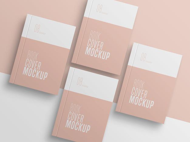 Book Cover Multiple Mockup Psd