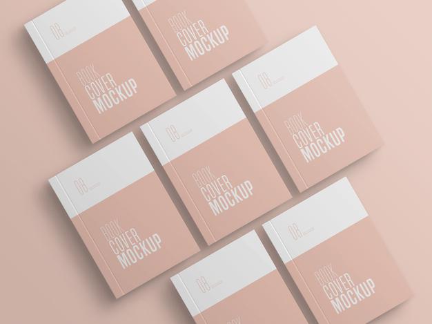 Book Cover Multiple Mockup Psd