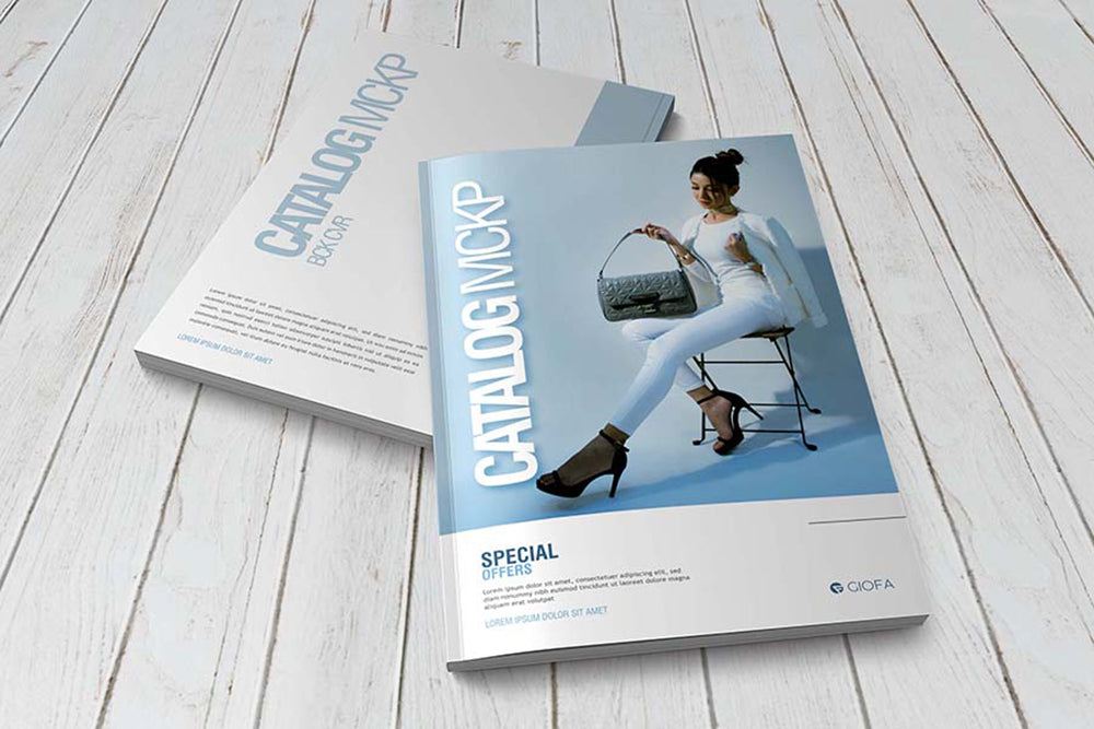 Book & Magazine Mockup