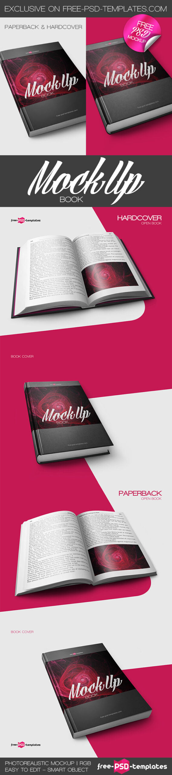 Book Mock-Up In Psd