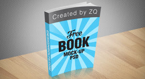 Book Mock-Up Psd File