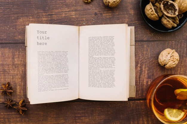 Book Mockup For Literacy Day Psd