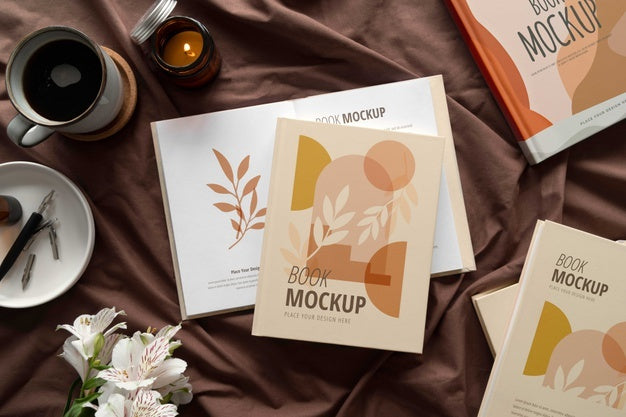Book Mockup Used In Real Life Psd