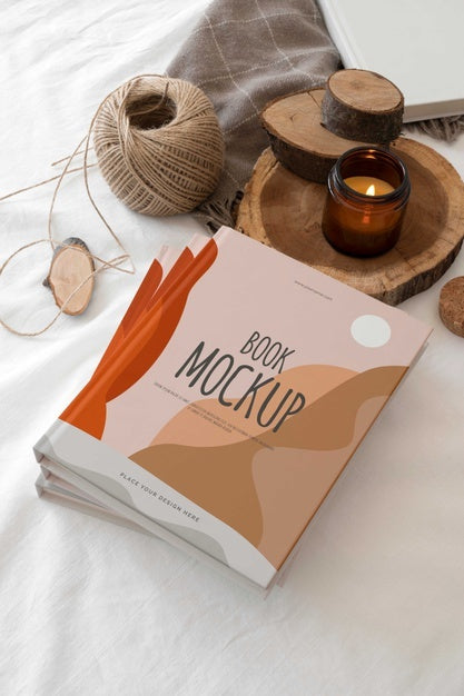 Book Mockup Used In Real Life Psd
