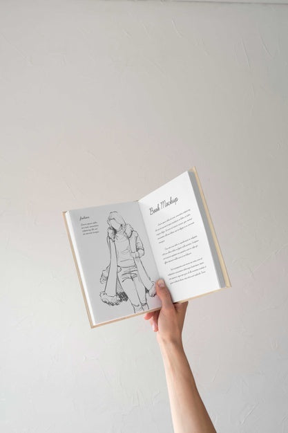 Book Mockup Used In Real Life Psd