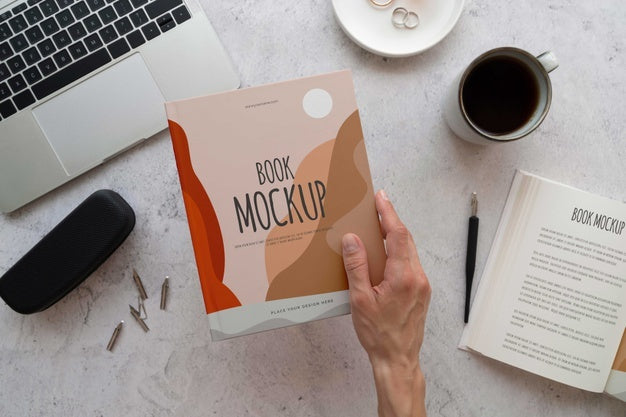 Book Mockup Used In Real Life Psd