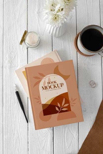 Book Mockup Used In Real Life Psd