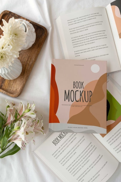 Book Mockup Used In Real Life Psd