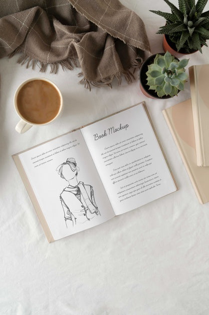 Book Mockup Used In Real Life Psd