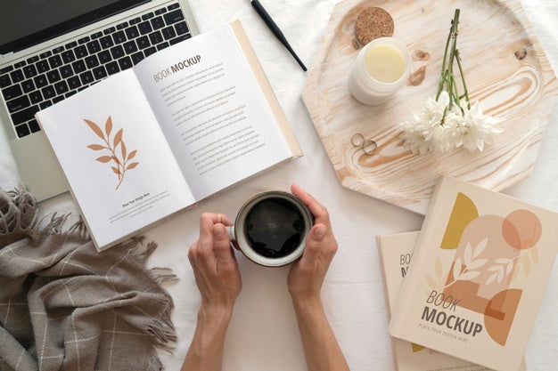 Book Mockup Used In Real Life Psd