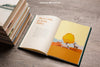 Book Mockup With Pile Psd