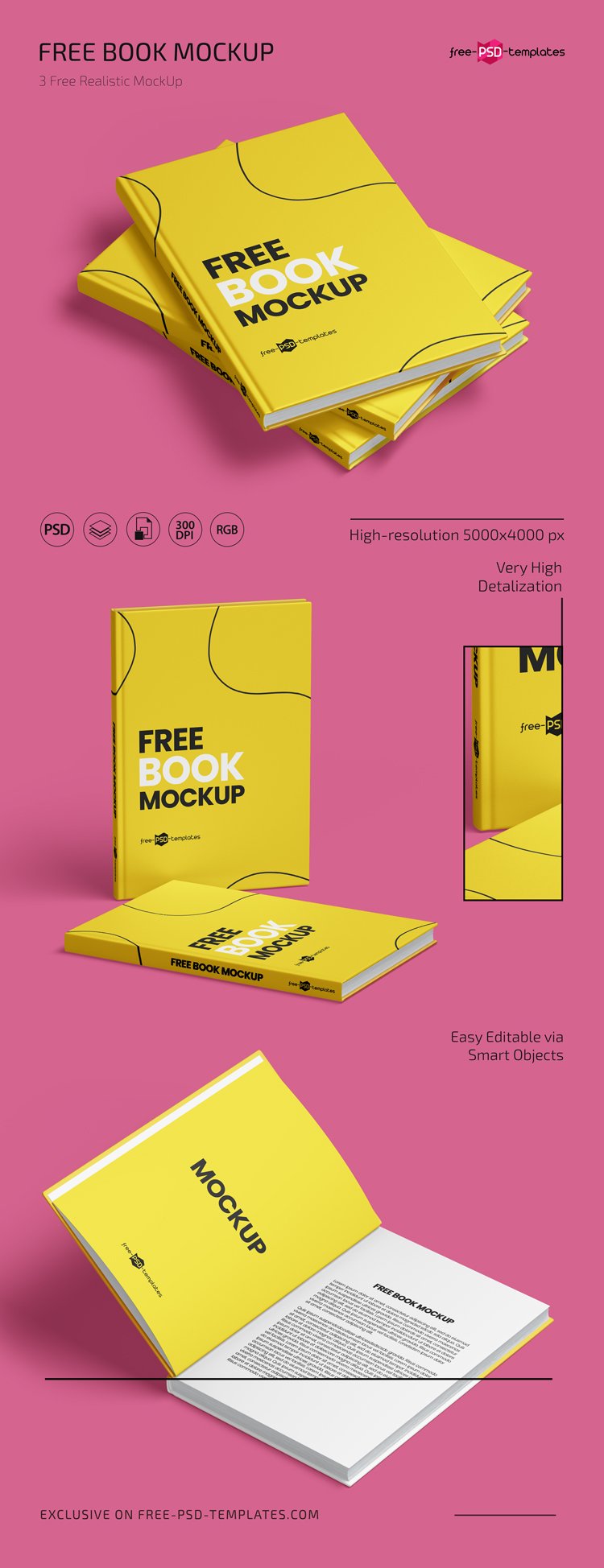 Book Mockups In Psd