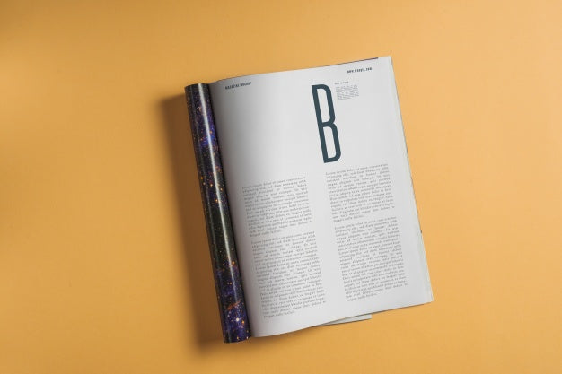 Book Page Mockup Psd