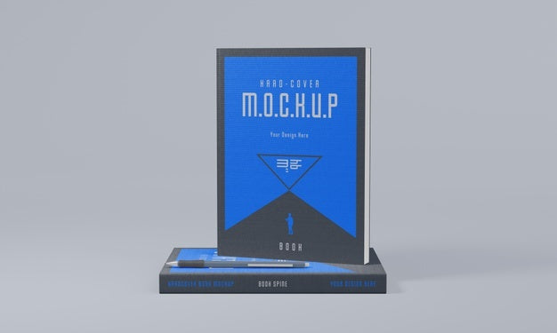 Book Stationery Desing Mockup Psd