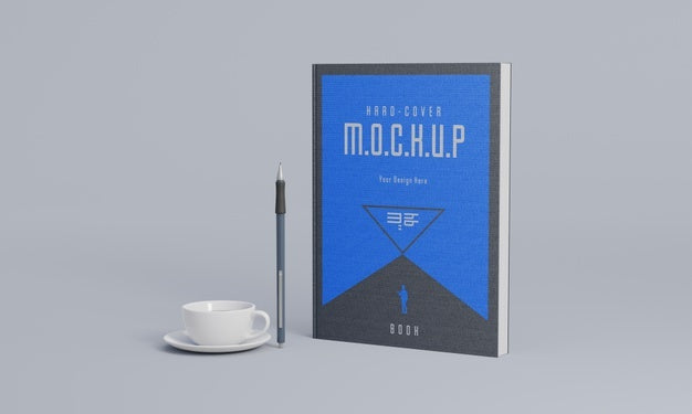 Book Stationery Desing Mockup Psd