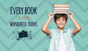 Books Are Travels Young Cute Boy Mock-Up Psd