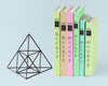 Books Arrangement With Pyramid Figure Psd