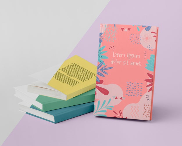 Books Studio Concept Arrangement Psd