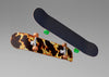 Both Sides Of Skateboard With Flame Design Psd