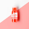 Bottle Of Red Fruit Smoothie Mock-Up Psd