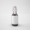 Bottle With Blank Label Psd