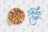 Bowl With Cereals For Breakfast Mock-Up Psd