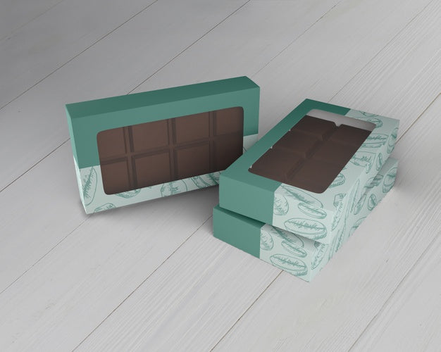 Box Of Chocolate Design Mock-Up Psd