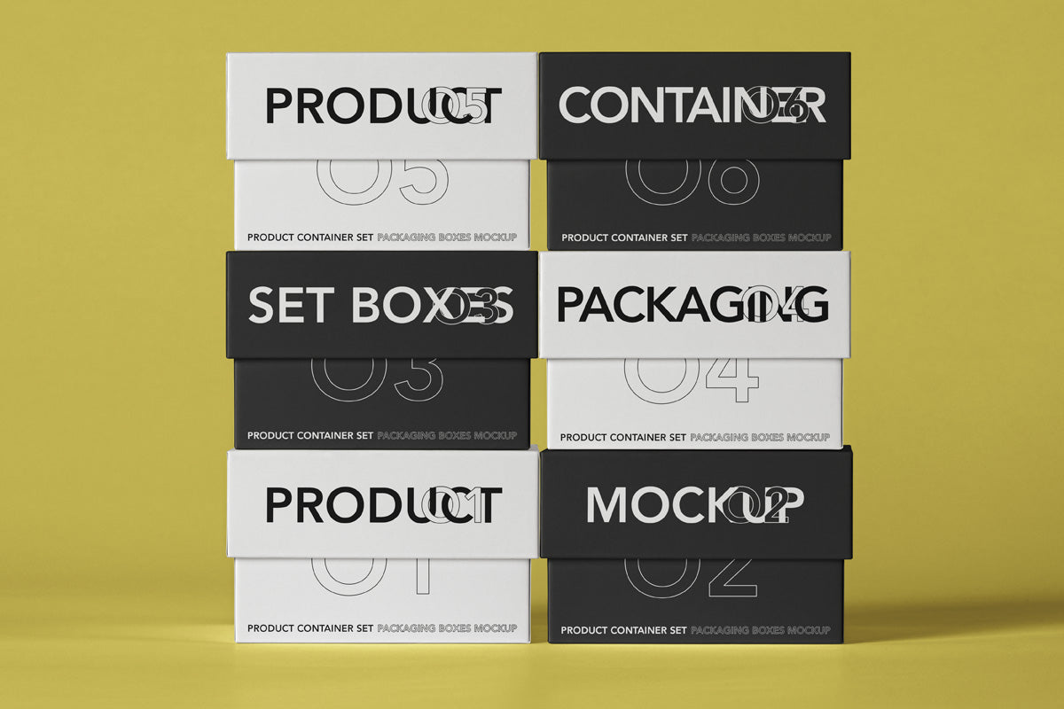 Box Product Psd Packaging Mockup