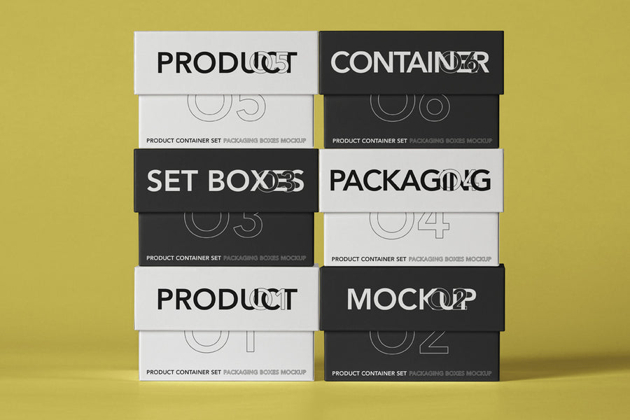 Box Product Psd Packaging Mockup