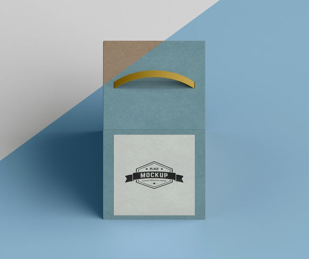 Box With Handle High Angle Psd