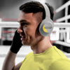 Boxing Athlete Wearing A Mock-Up Headset Psd