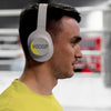 Boxing Athlete Wearing A Mock-Up Headset Psd