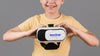 Boy Holding Virtual Reality Headset Psd