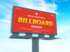 Brand Advertising Billboard Mockup