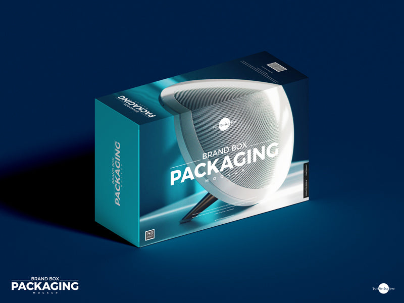 Brand Box Packaging Mockup