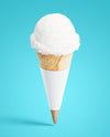 Brand Ice Cream Cone Mockup Psd
