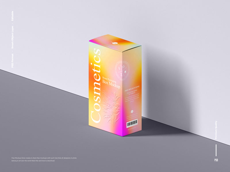Brand Packaging Box Mockup