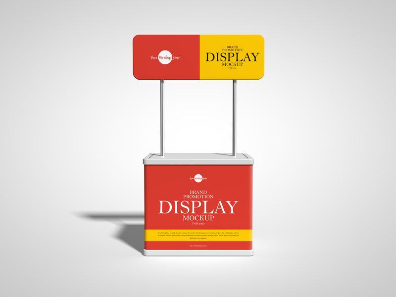 Brand Promotion Display Mockup For 2020