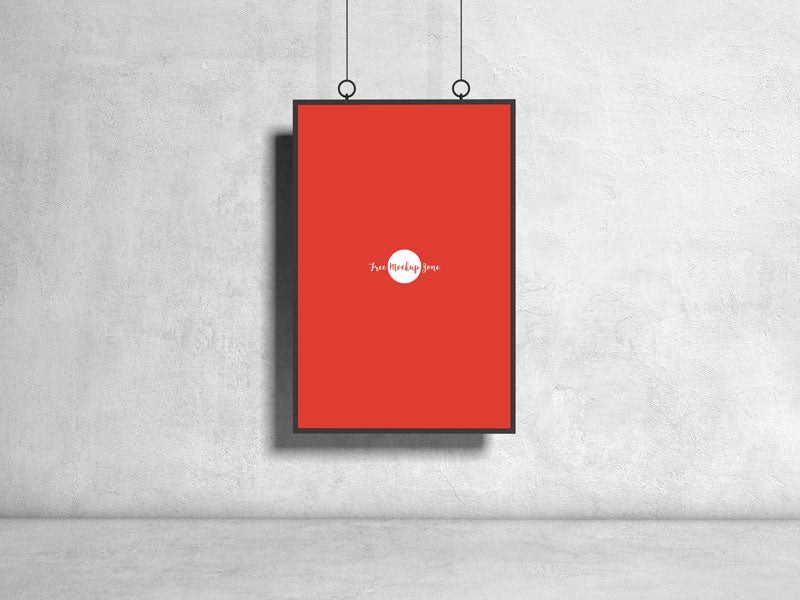 Brand Psd Poster Mockup Design