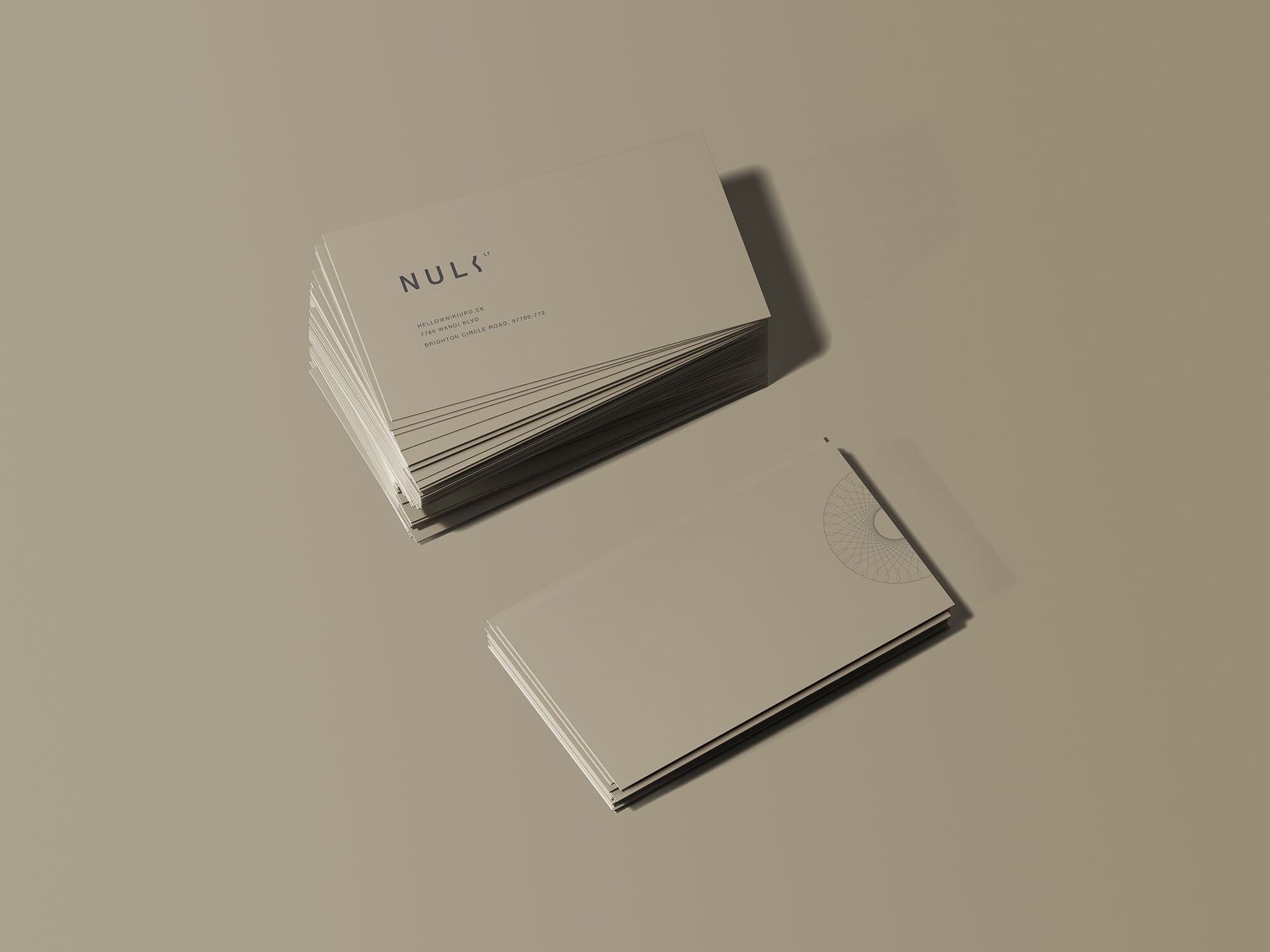 Branding Business Cards Mockup (Psd)