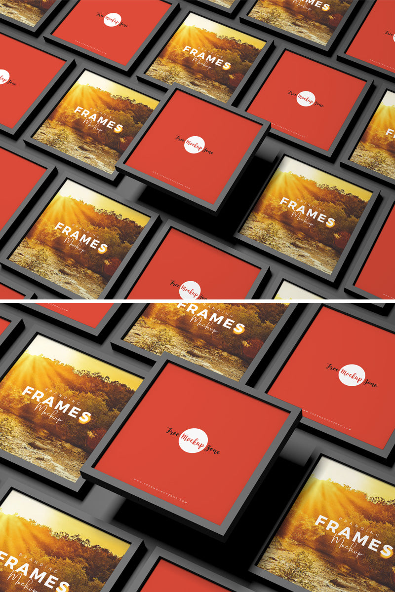 Branding Frames Mockup Psd 2019