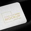 Branding Identity Business Card Mock-Up And Shadow Psd