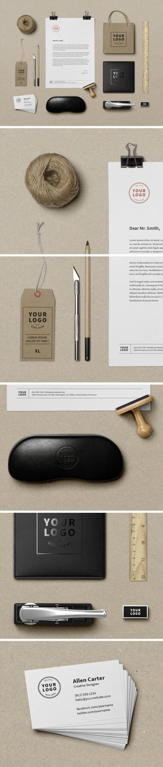 Branding / Identity Mockup Vol.9